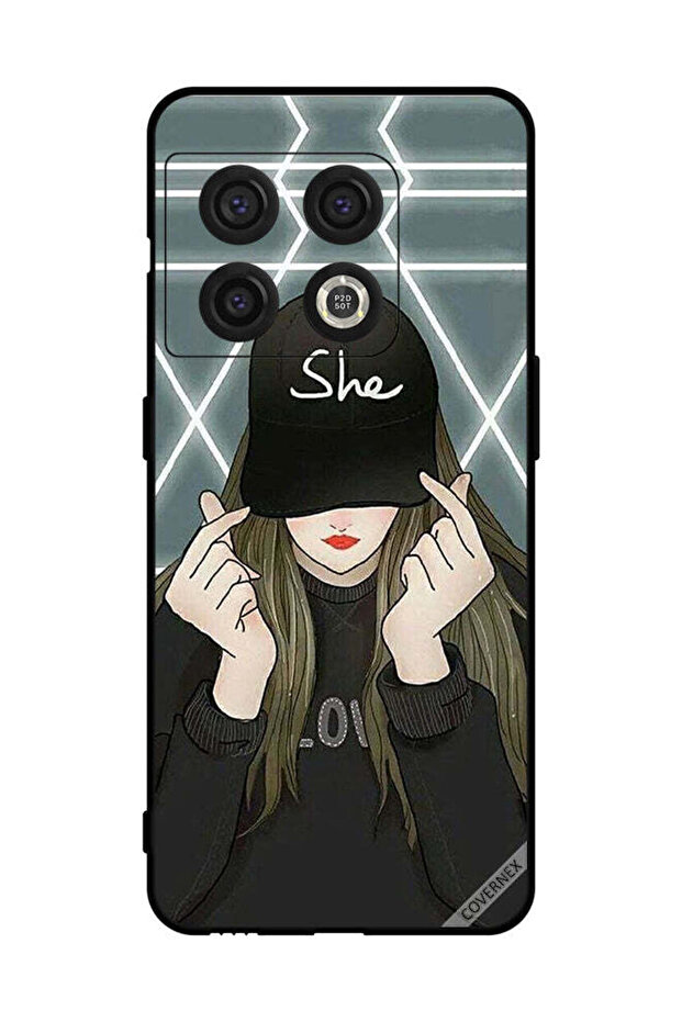 غطاء حماية لهاتف OnePlus 10 Pro She On Cap