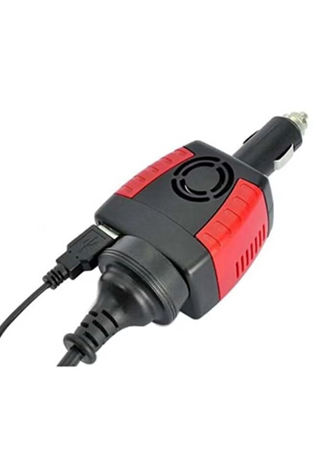 محول طاقة USB مع قابس السيارة - 3
