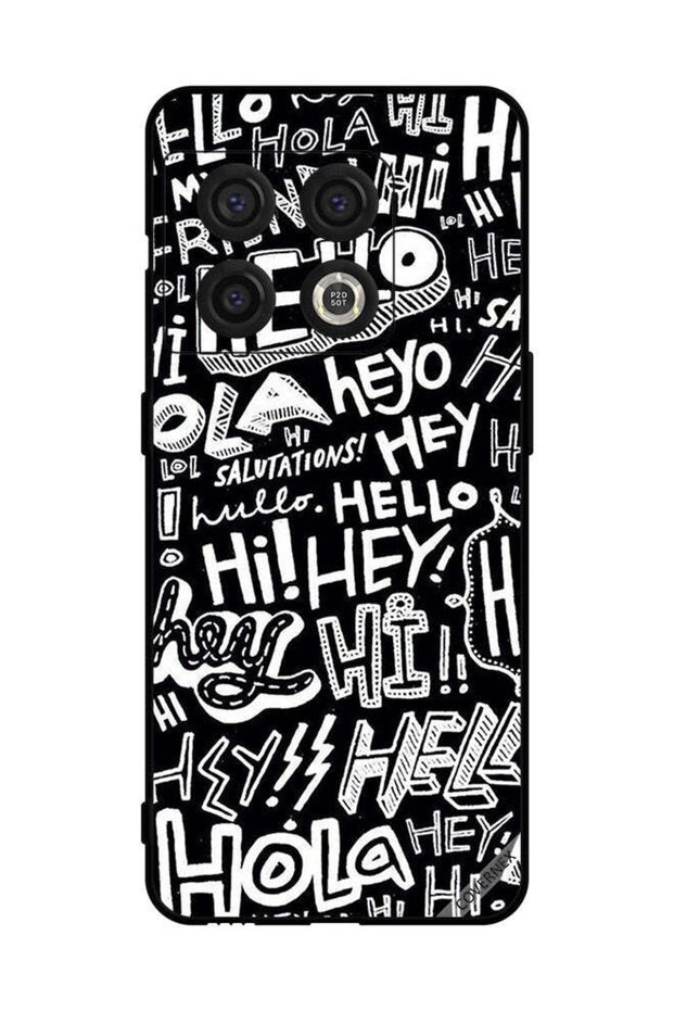 غطاء حماية لهاتف OnePlus 10 Pro Hi Hello Tags