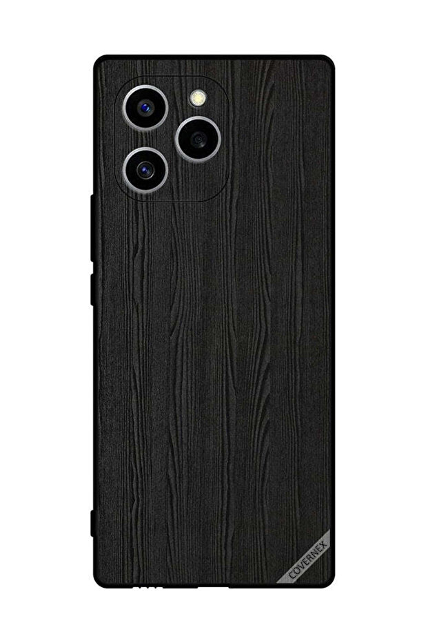 غطاء حماية لهاتف Honor 60 SE بنمط خشبي