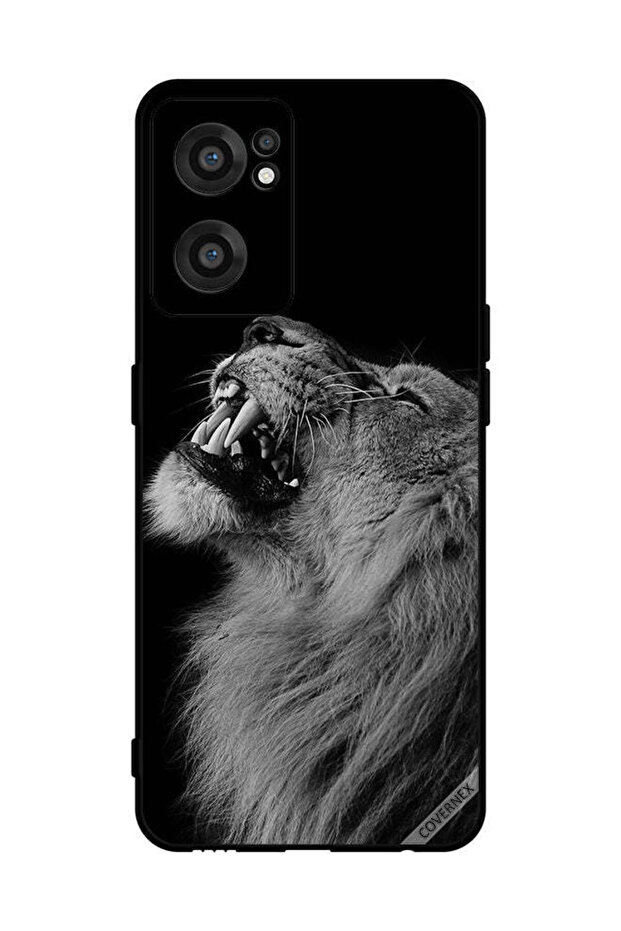 غطاء حماية لهاتف OnePlus Nord CE 2 5G، الأسد المبهج