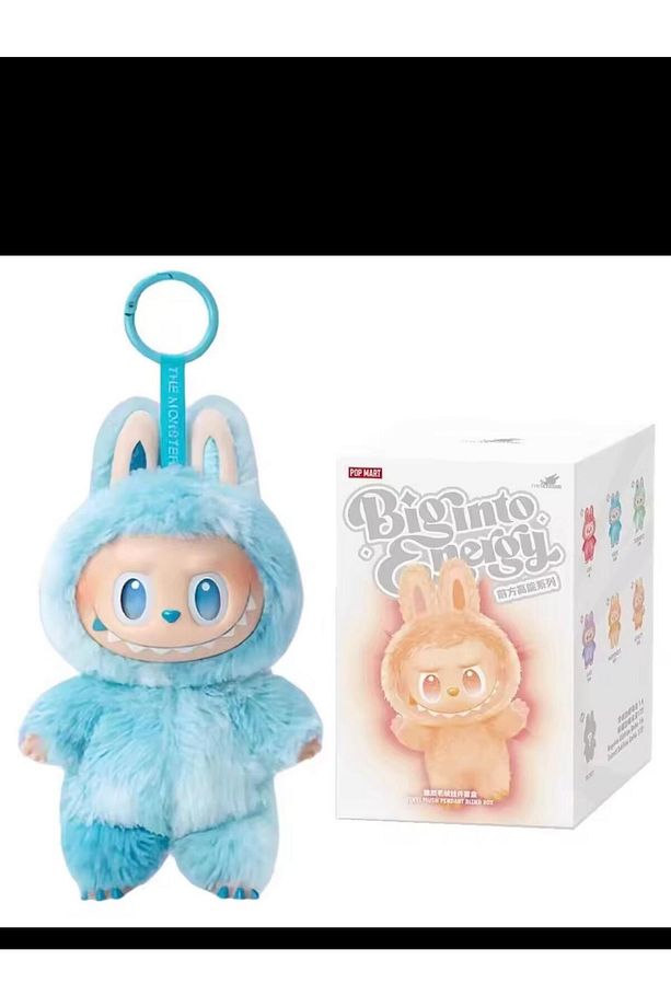 KOPYA - Pop Mart The Monsters Big Into Energy Series Plush Blind Box Charm Hediyeli 1 Adet Wenter - 5