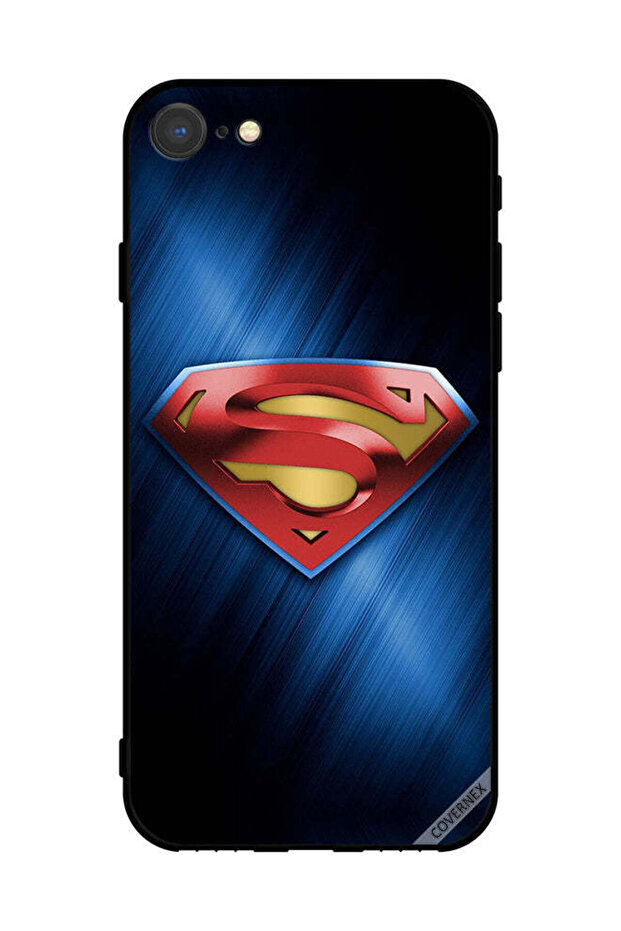 غطاء حماية لهاتف Apple iPhone SE (2022) بشعار سوبر