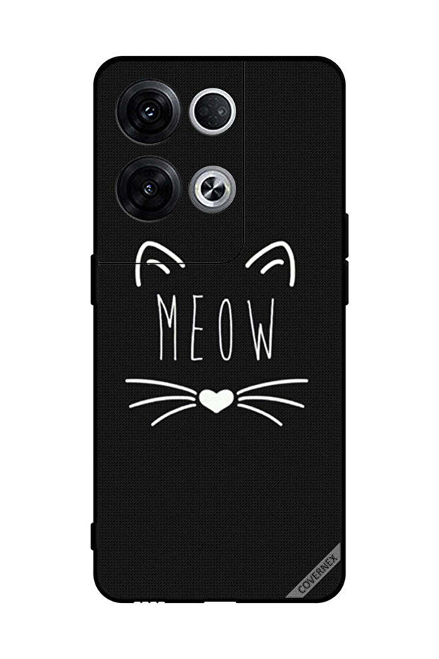 غطاء حماية لهاتف Oppo Reno8 Pro+ Meow