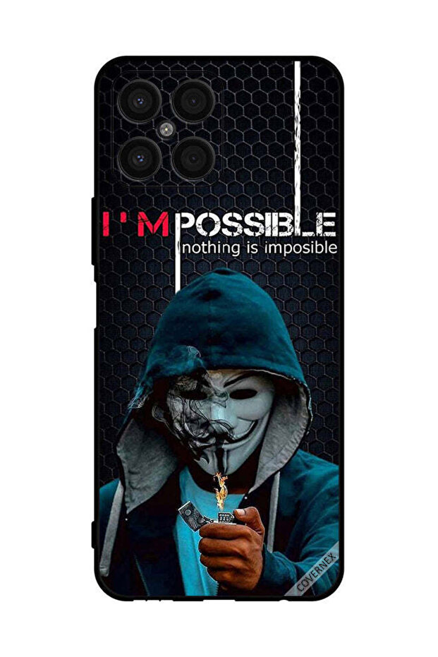 غطاء حماية لهاتف Honor X8 - أنا ممكن، لا شيء مستحيل