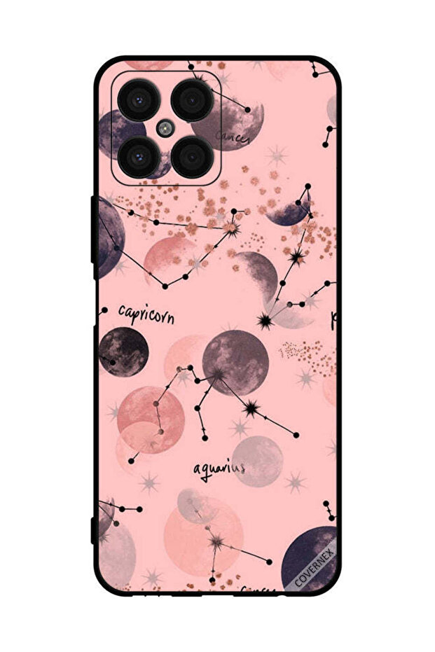 غطاء حماية لهاتف Honor X8 Galaxy Stars