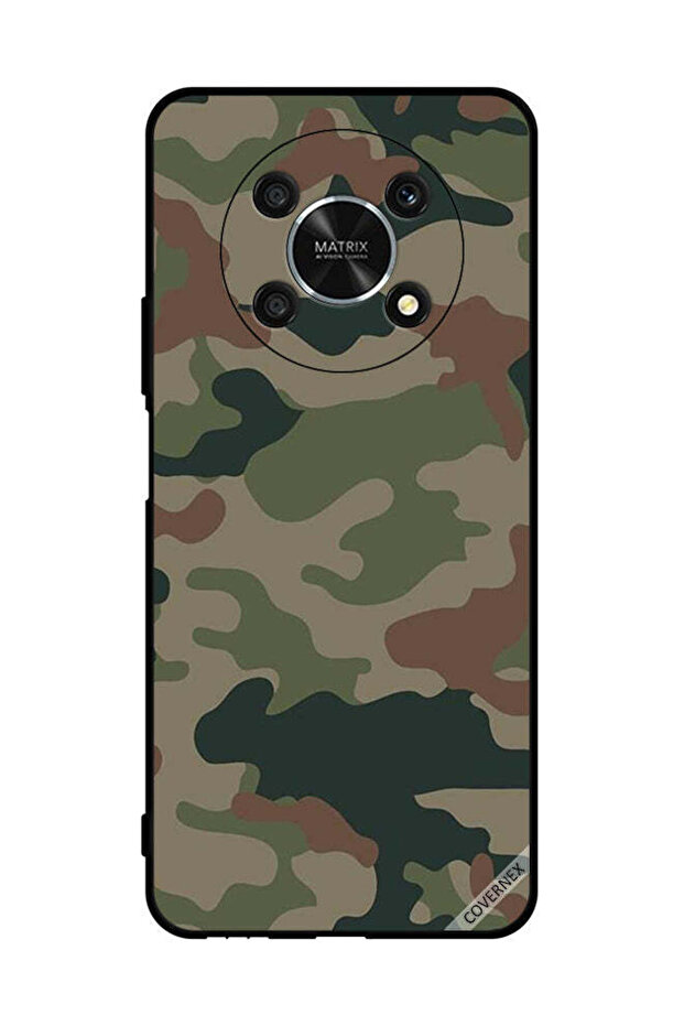 غطاء حماية لهاتف Honor X9 5G بنمط مموه