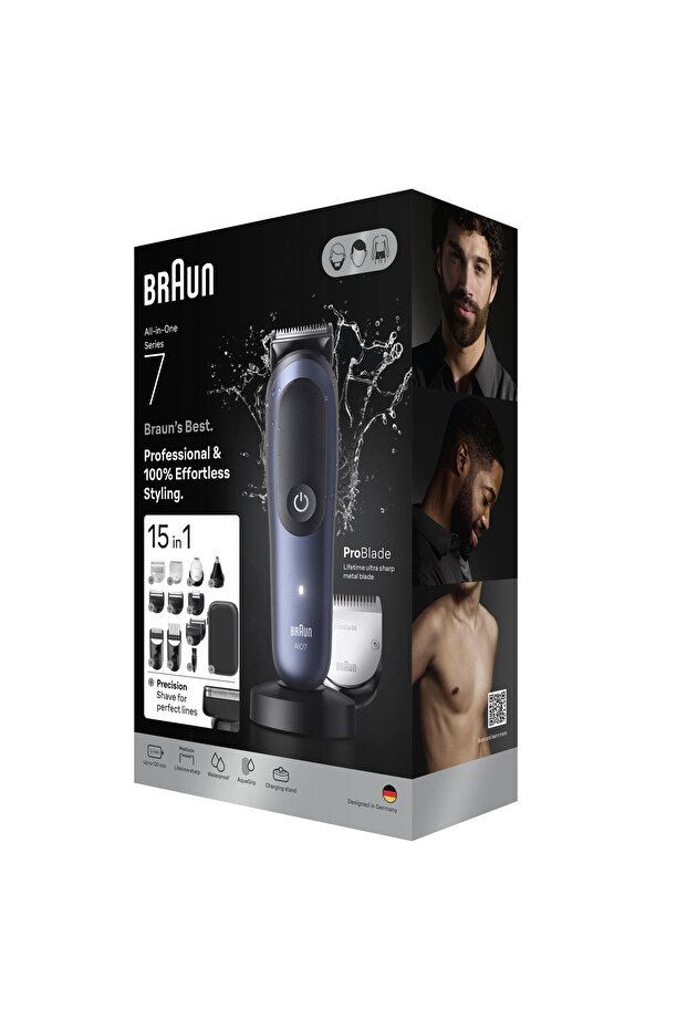 Hepsi Bir Arada Series 7, 15'i 1 arada Tıraş Kiti, ProBlade, AutoSense, AIO7580 - 9