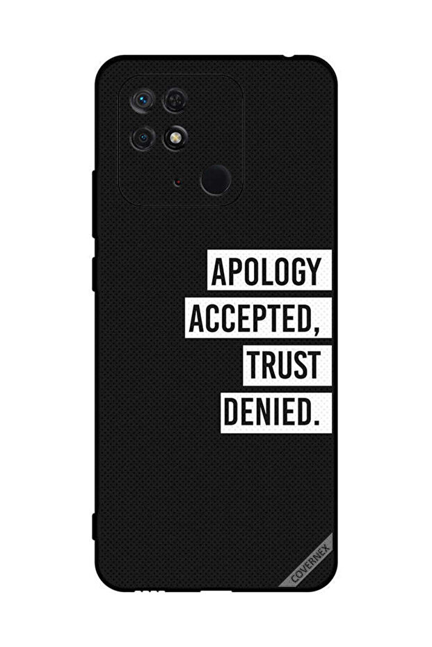 غطاء حماية لهاتف Xiaomi Redmi 10C اعتذار مقبول ثقة مرفوضة