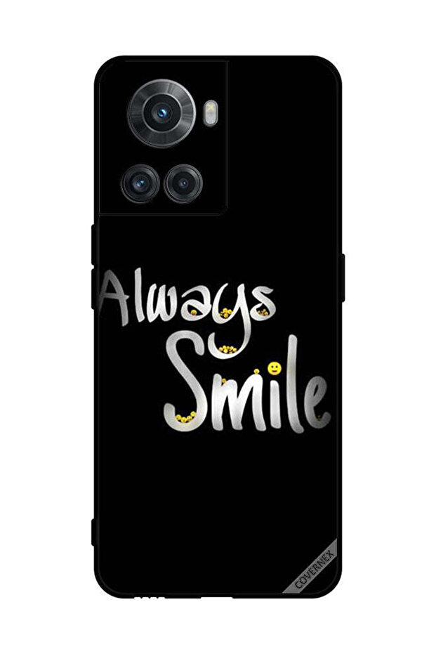 غطاء حماية لهاتف OnePlus 10R - ابتسم دائمًا