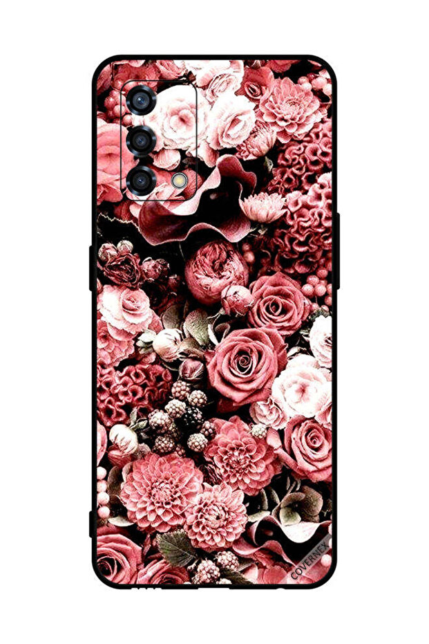 غطاء حماية لهاتف Oppo Reno6 Lite Roses 2