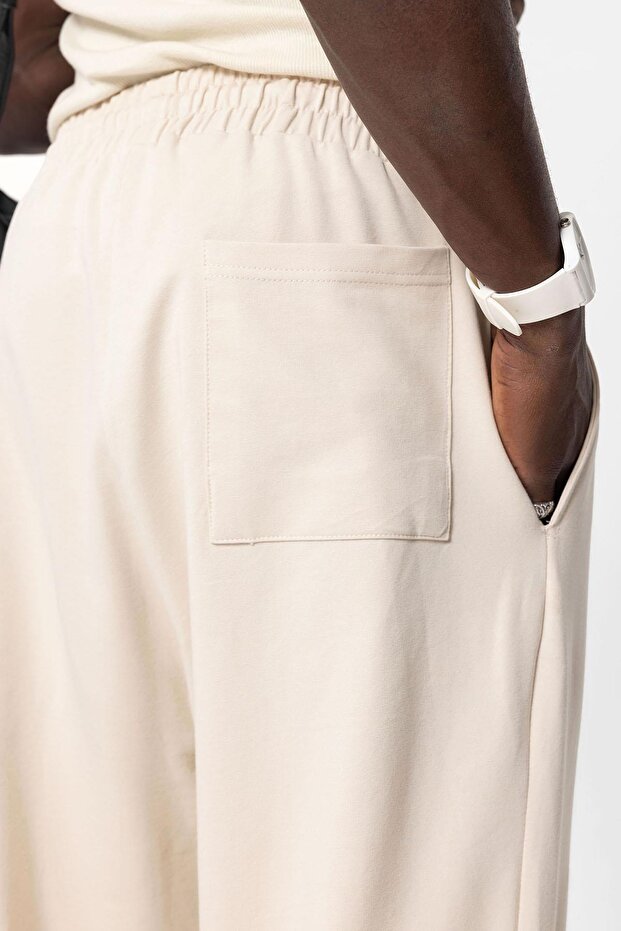 Basic Baggy Eşofman alt Taş - 7