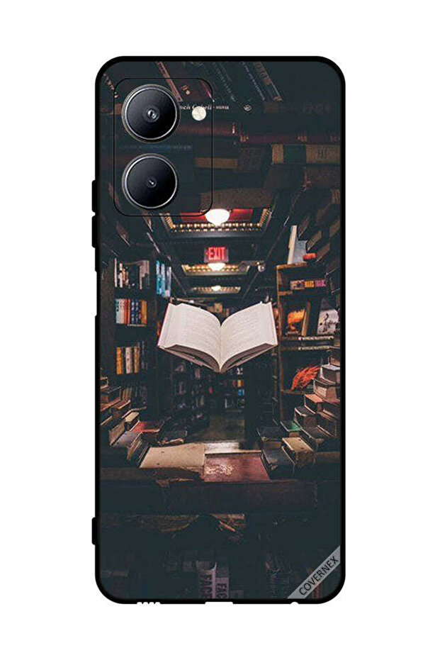غطاء حماية لهاتف Realme C33 Library