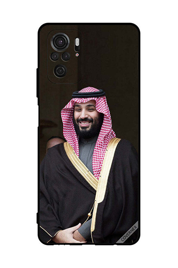 غطاء حماية لهاتف شاومي ريدمي نوت 10 4جي محمد بن سلمان مبتسمًا