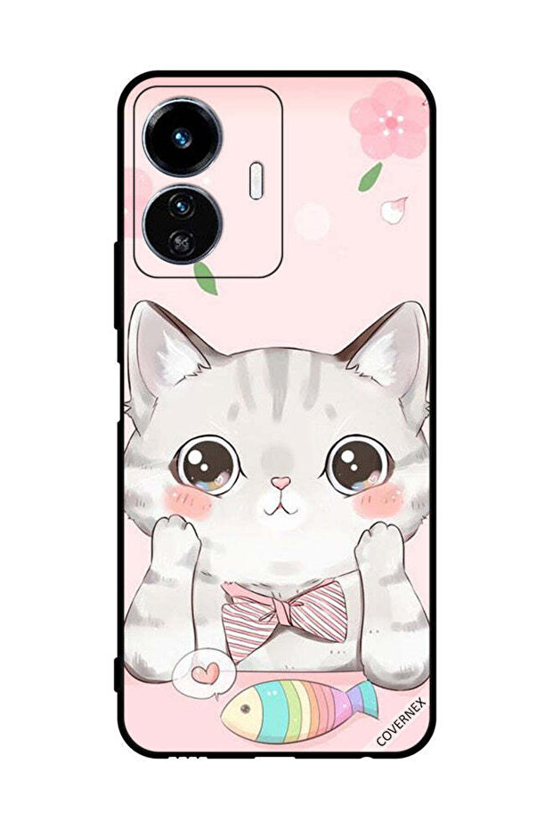 غطاء حماية لهاتف vivo Y77e Cat Fish