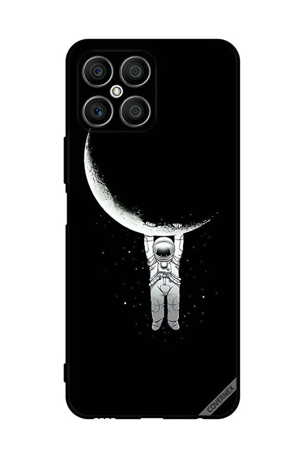 غطاء حماية لهاتف Honor X8 معلق على القمر