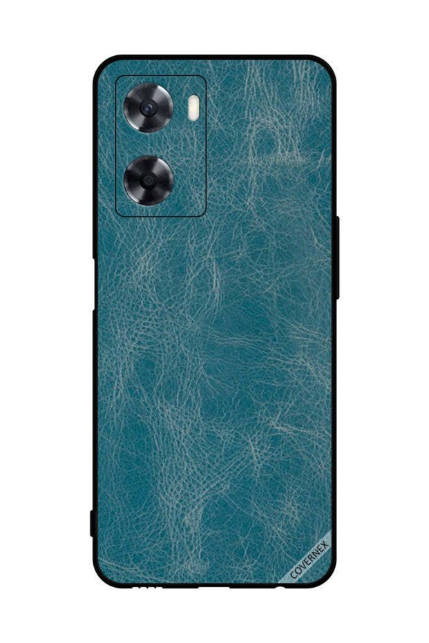 Protective Case Cover For Oppo A77s Vintage Leather Pattern