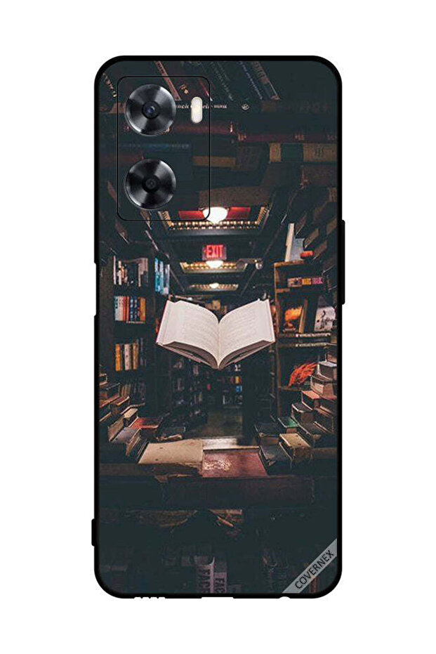 غطاء حماية لهاتف Oppo A77 4G Library