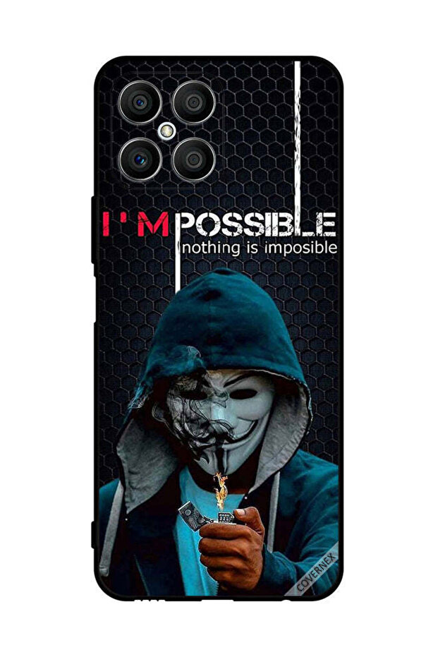 غطاء حماية لهاتف Honor X8 - أنا ممكن، لا شيء مستحيل
