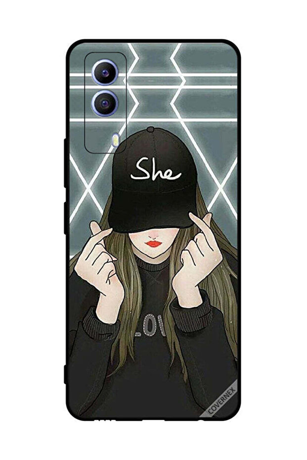 غطاء حماية لهاتف فيفو T1x She On Cap