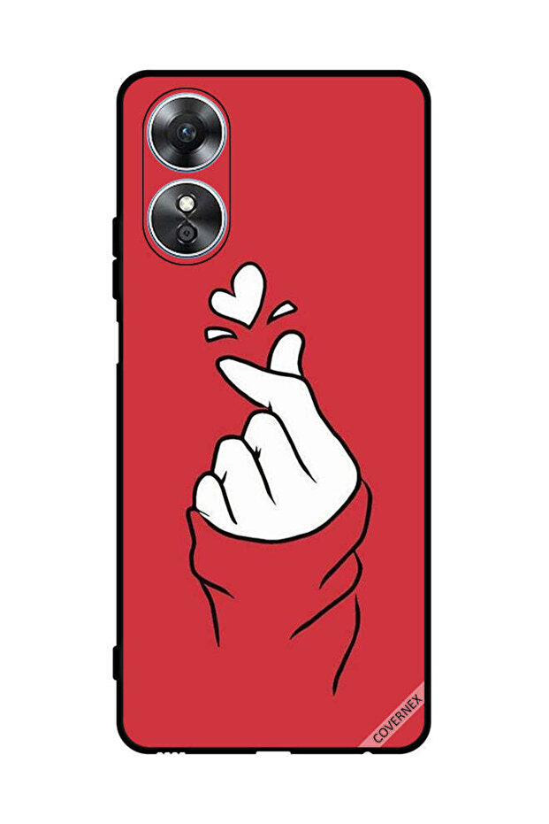غطاء حماية لهاتف Oppo A17 Snap Love