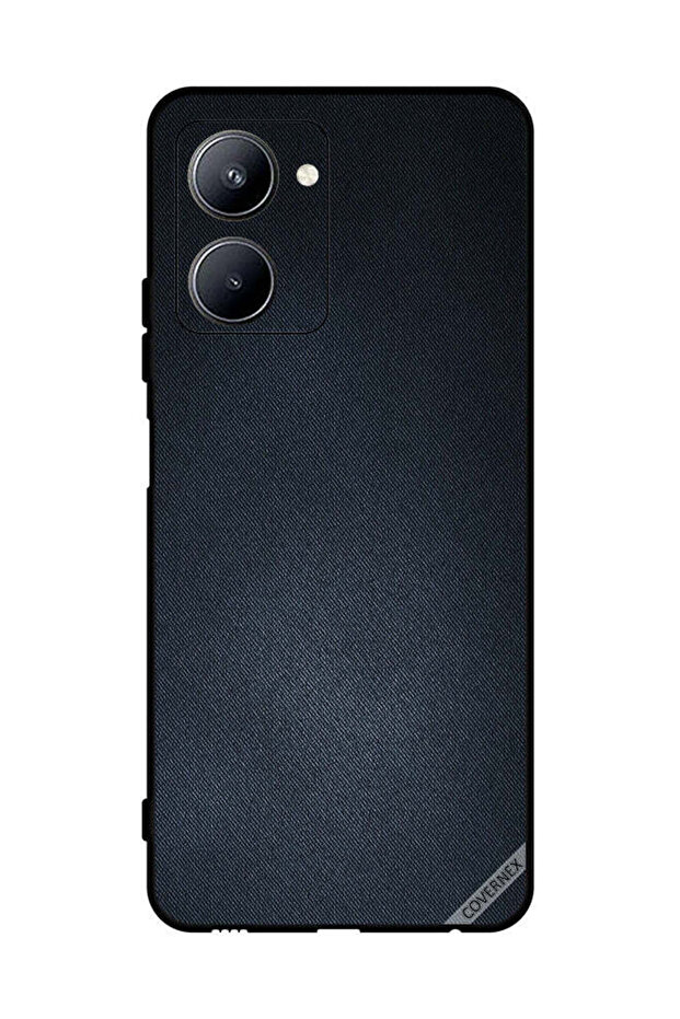 Protective Case Cover For Realme C33 Jeans Pattern