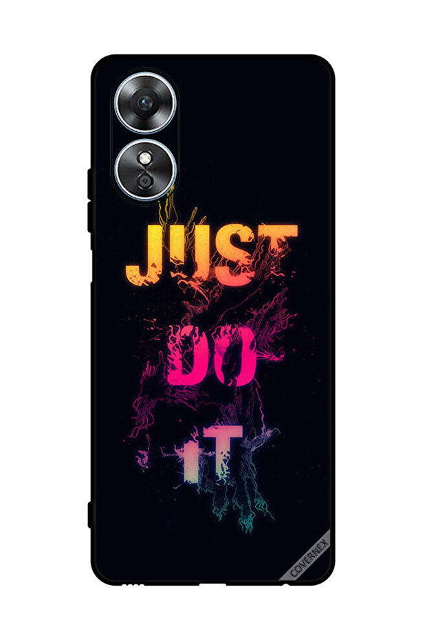 غطاء حماية لهاتف Oppo A17 - Just Do It