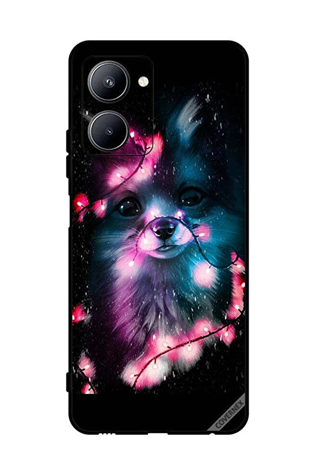 غطاء حماية لهاتف Realme C33 Lighten Baby Wolf