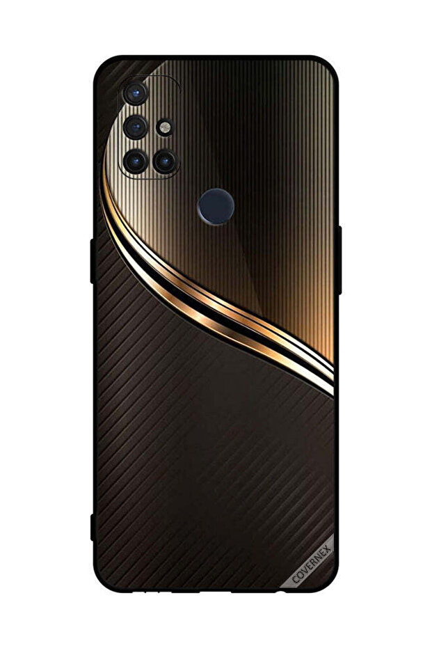 غطاء حماية لهاتف OnePlus Nord N10 5G بنمط فولاذي