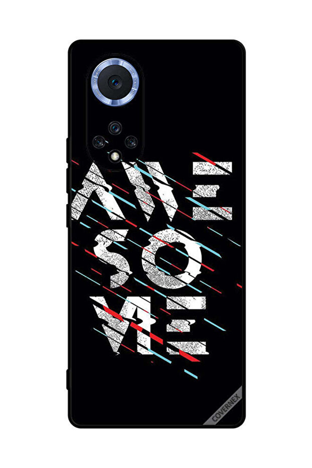 غطاء حماية لهاتف Honor 50 Pro بكلمة خطية رائعة