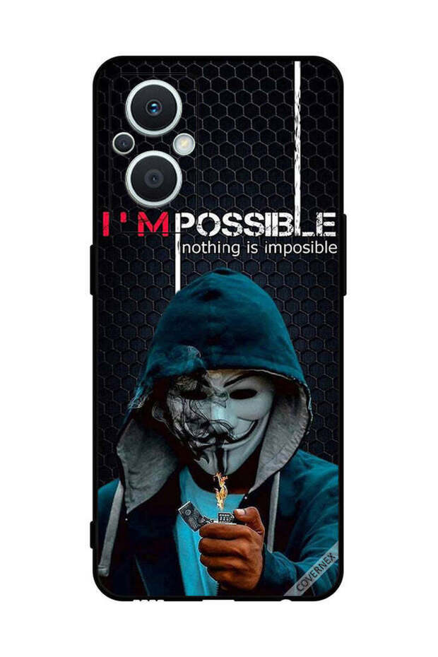 غطاء حماية لهاتف Oppo Reno 7 Lite - خلفية شاشة I Am Possible، لا شيء مستحيل