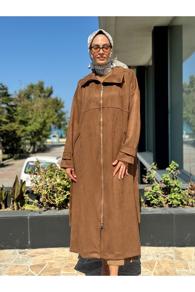 Süet Pardesü 36405 - 3