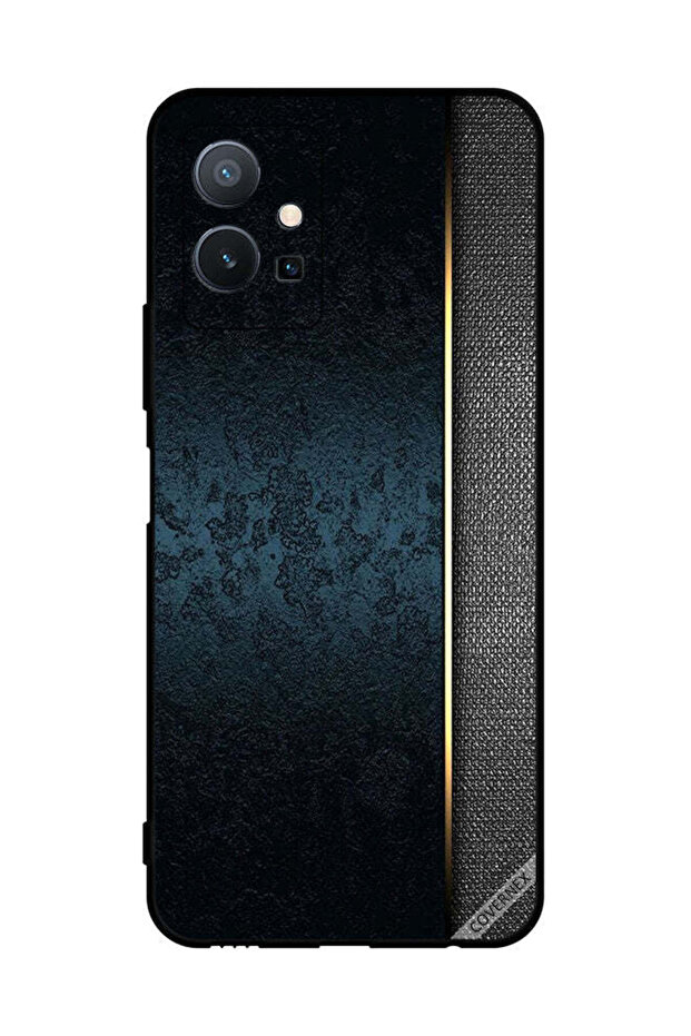 غطاء حماية لهاتف vivo T1 5G بنمط جلدي