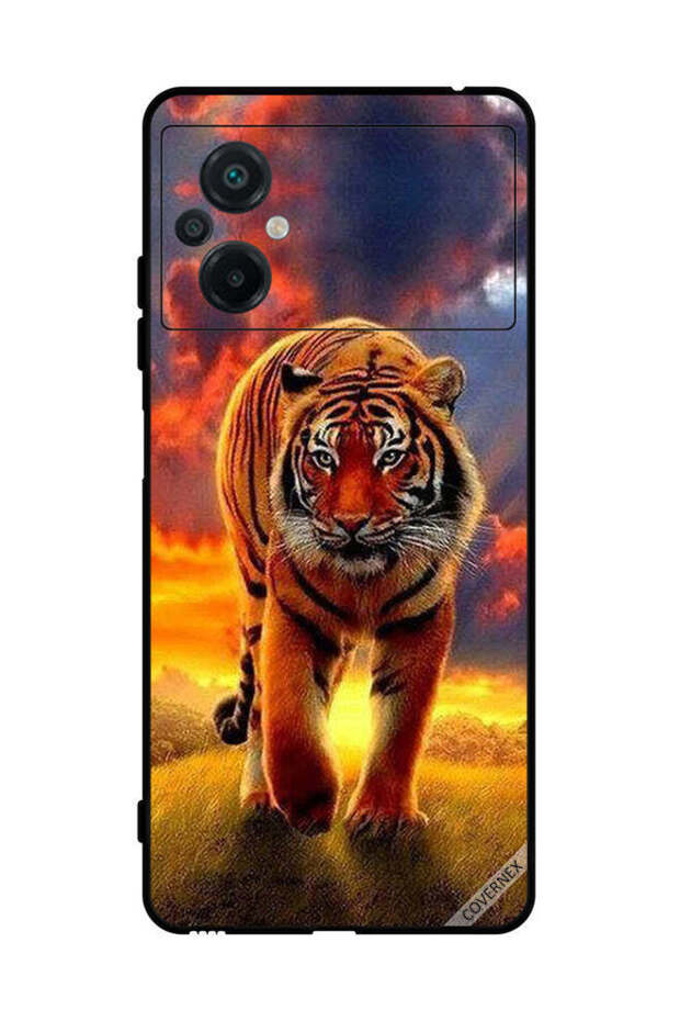 غطاء حماية لهاتف شاومي بوكو M5 4G - تصميم الفهد المتحرك
