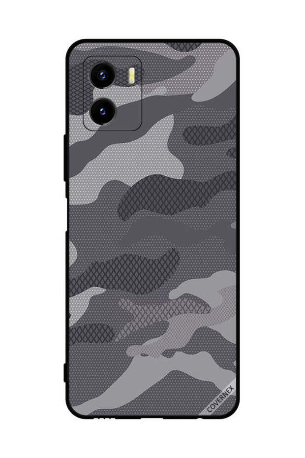 Protective Case Cover For vivo Y15s Commando pattern