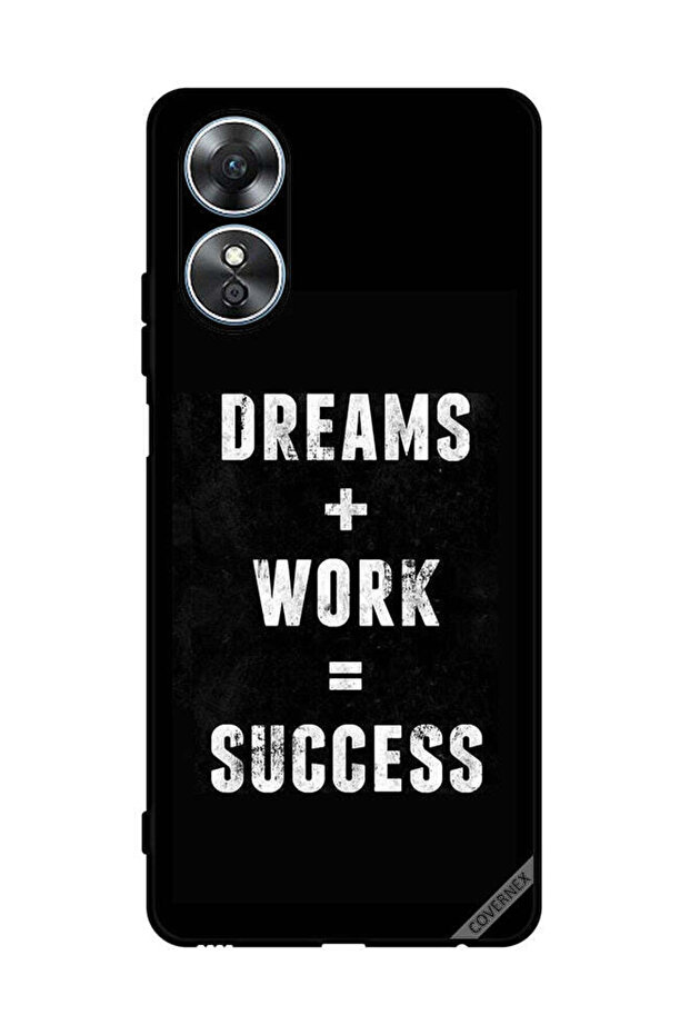 غطاء حماية لهاتف Oppo A17 Dreams Plus Work