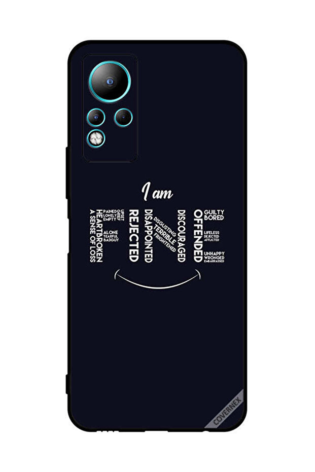 غطاء حماية لهاتف Infinix Note 11، أنا بخير، مرفوض