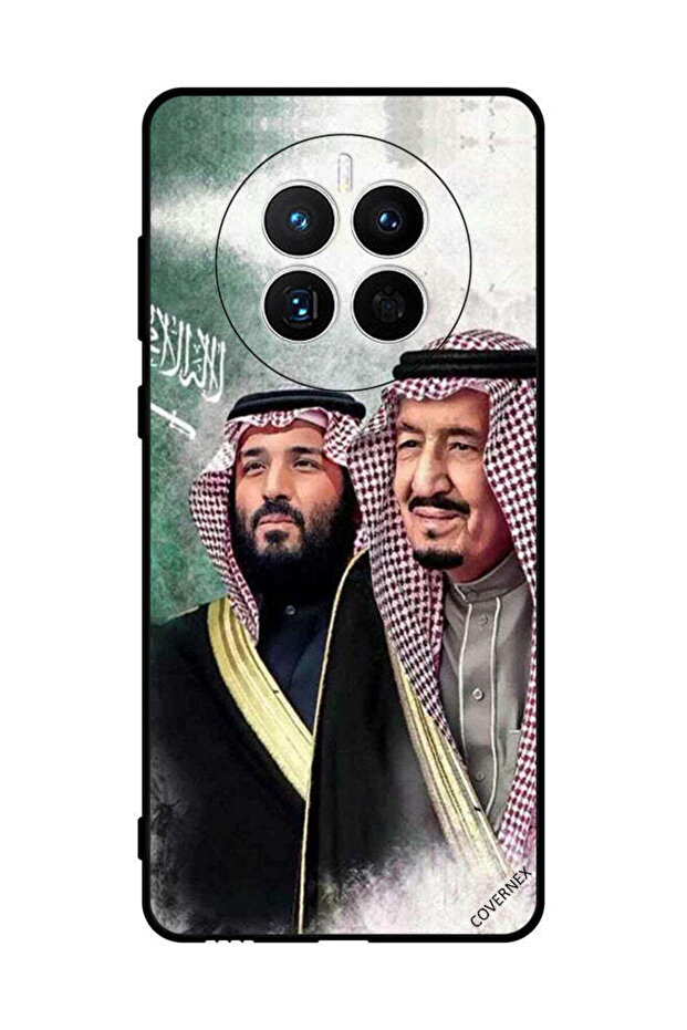غطاء حماية لهاتف هواوي ميت 50 إي الملك سلمان ومحمد