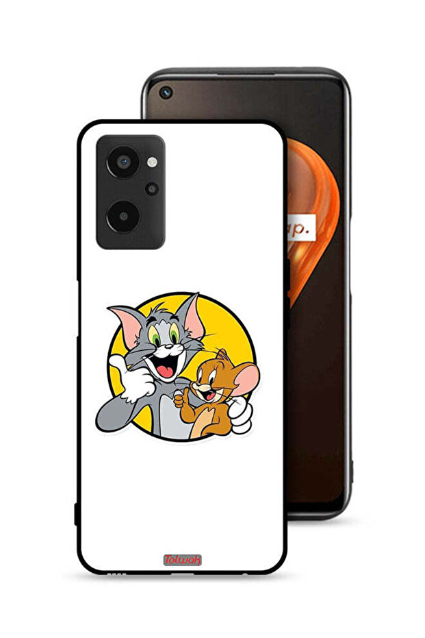 غطاء حماية لهاتف Realme 9i 4G بتصميم توم وجيري