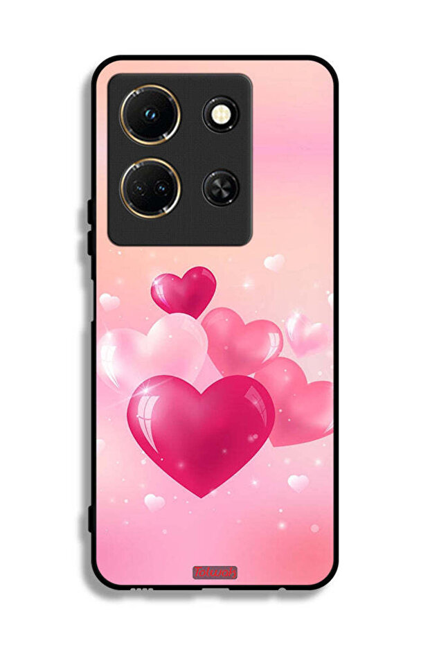 غطاء حماية لهاتف Infinix Note 30 برسومات قلوب جميلة