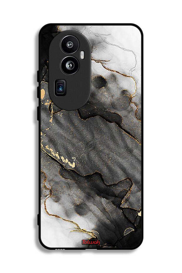 غطاء حماية لهاتف Oppo Reno10 Pro Plus - رخامي لامع