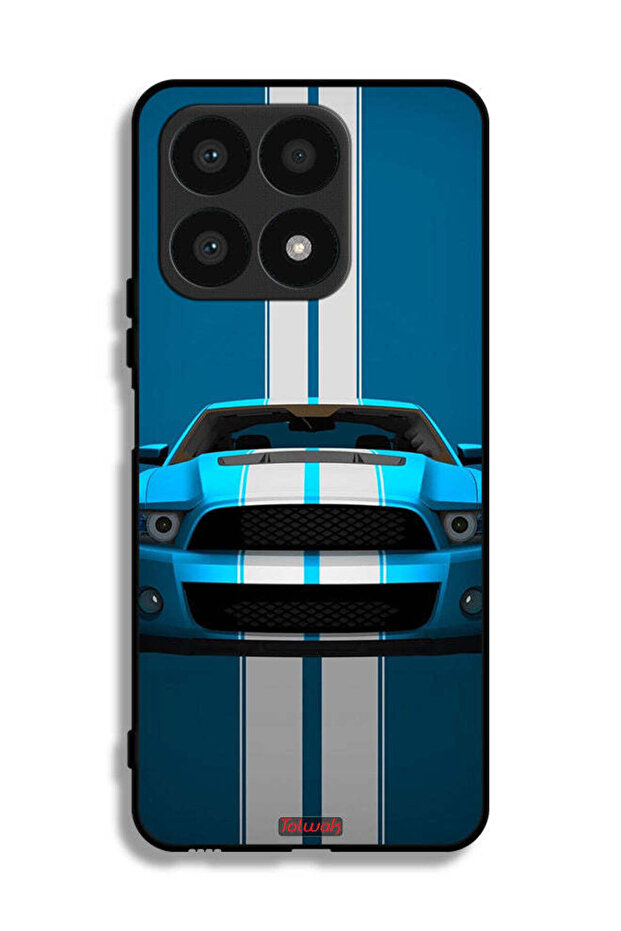 Honor X8a Protective Case Cover Car Abstract Art
