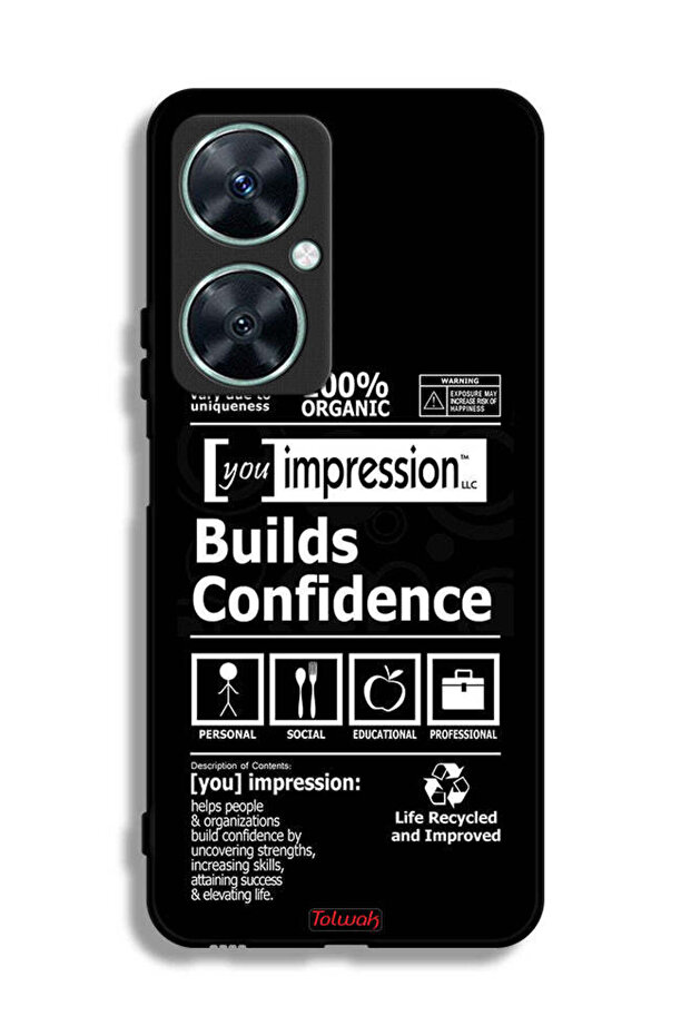 Huawei nova 11i Protective Case Cover Builds Confidence Sticker