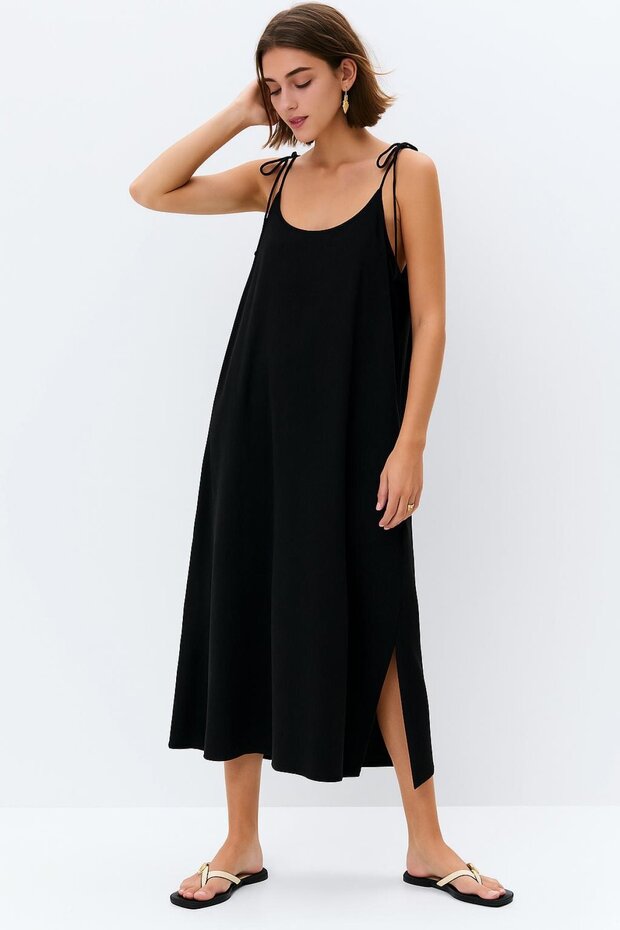 Ayrobin Askılı ELBİSE - 1