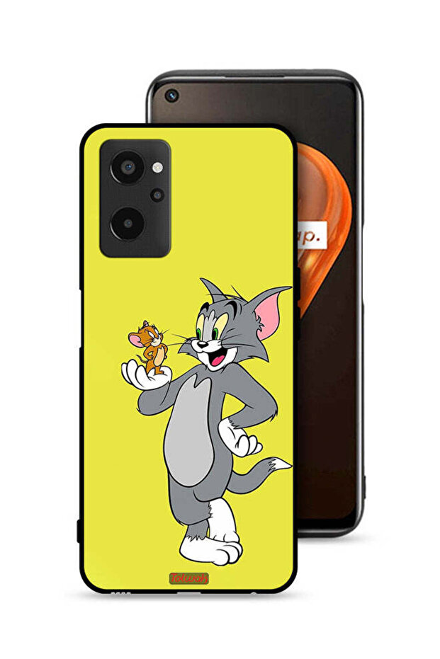 غطاء حماية لهاتف Realme 9i 4G بتصميم توم وجيري