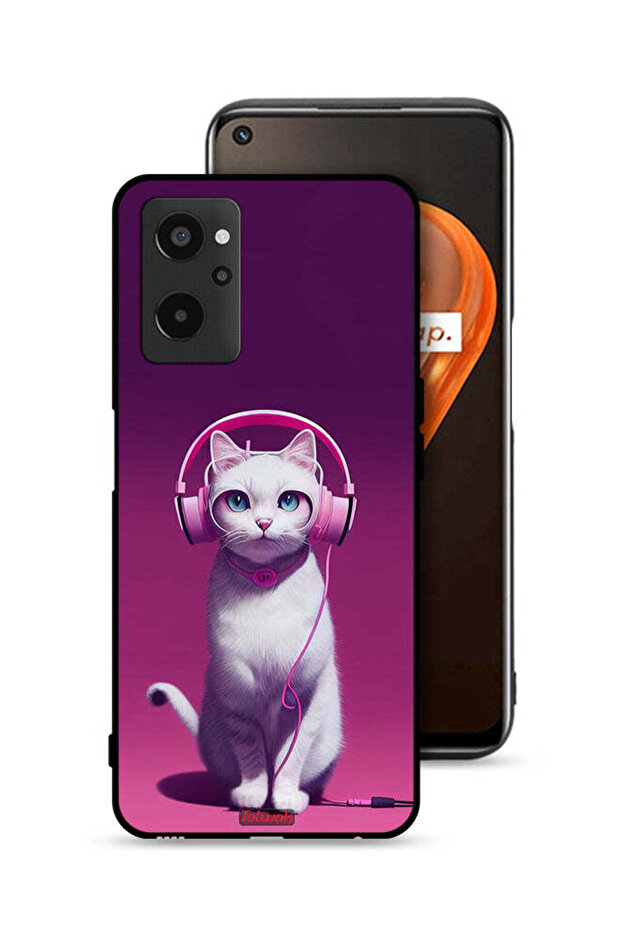 Realme 9i 4G Protective Case Cover Cute Kitten