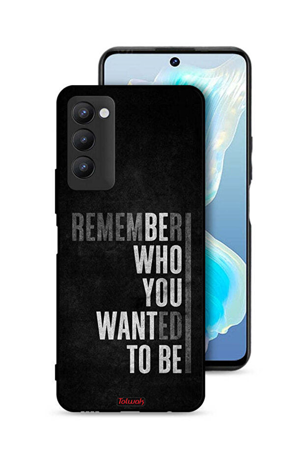 غطاء حماية لهاتف Tecno Camon 18P تذكر من أردت أن تكون