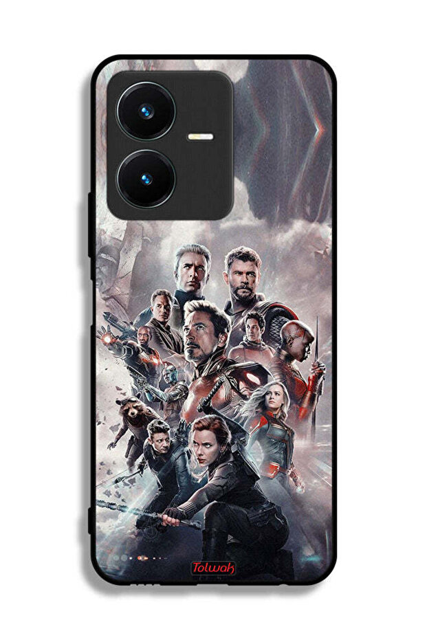 غطاء حماية لجهاز Vivo Y22 Avengers