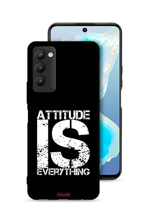 غطاء حماية لهاتف Tecno Camon 18 - Attitude Is Everything