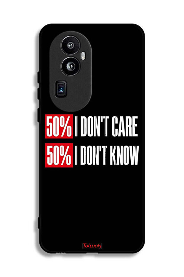 غطاء حماية لهاتف Oppo Reno10 Pro Plus لا يهمني